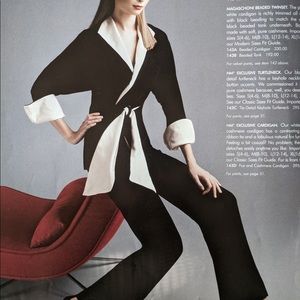 Neiman Marcus
Rayon silk Velvet pant and jacket.